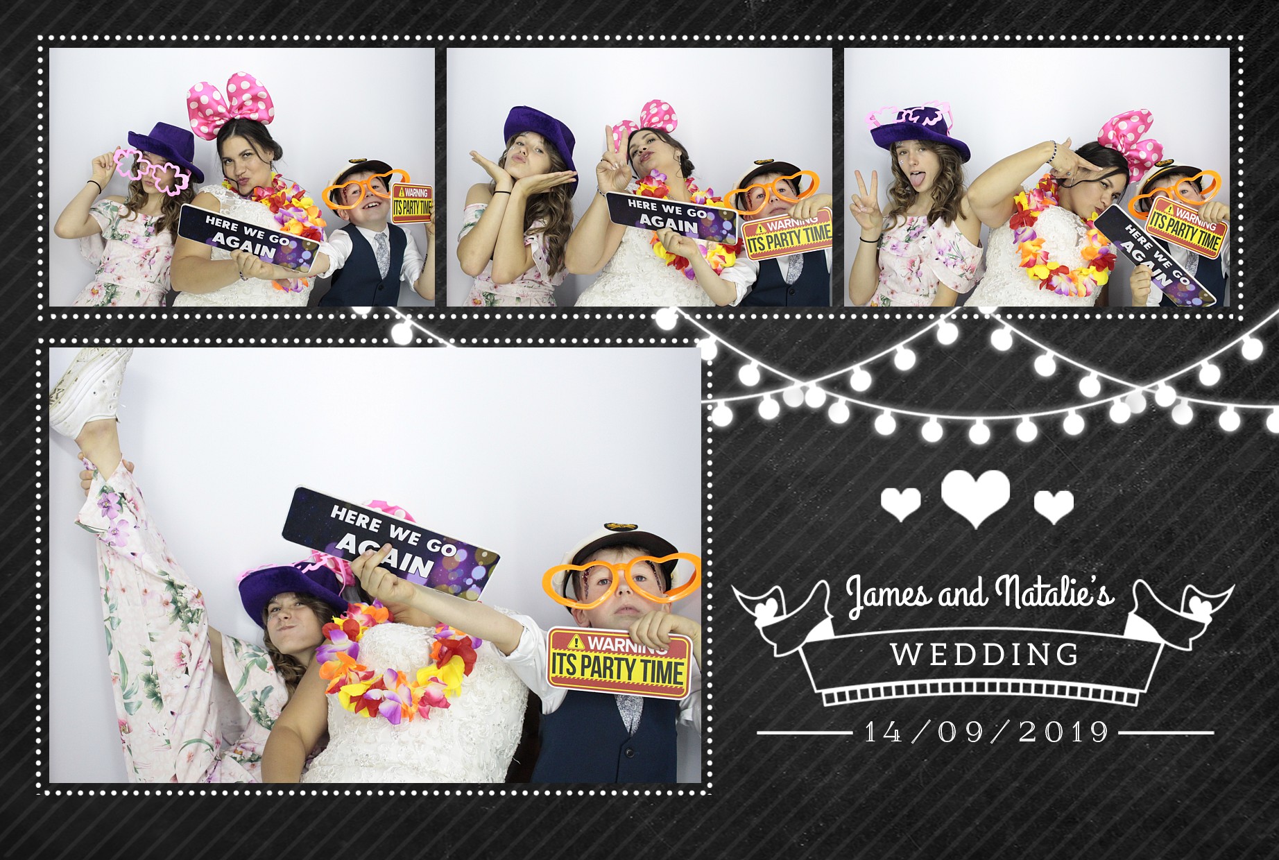 James and Natalie’s Wedding | View more photos from the event at gallery.myphotoboothexperience.co.uk/u/MyPhotoBoothExperienceLtd/James-and-Natalie’s-Wedding